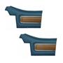 PUI 1971-72 Cutlass Supreme Assembled Convertible Rear Side Panels Pair